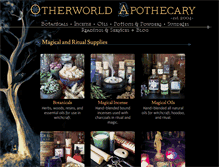 Tablet Screenshot of otherworld-apothecary.com